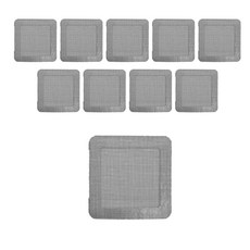 高密度紗窗修補貼片 正方形 大, 10個