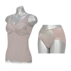 러블리온 모달 패드 매쉬 통기성 브라 런닝 GJ2 + 팬티 AG07 세트