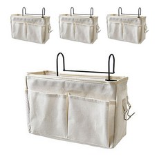 빌드온 걸이형 정리 수납함, 화이트, 4개