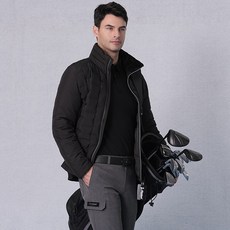 Cleveland GOLF 男式匈牙利鵝搖擺大師鵝填充高爾夫夾克 CGKMJK106