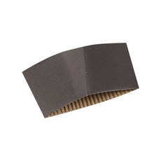 紙杯架 黑色羅紋, 1000入, 1個