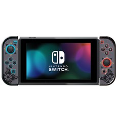 HOHOO 任天堂 Switch 全包覆握把硬殼 魔物獵人 崛起, 單一商品, 1套