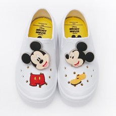 SHOOPEN KIDS 米老鼠裝飾洞洞拖鞋 VKJC79A3D