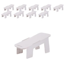 Oze 雙可拆卸鞋櫃收納袋 白色, 10個