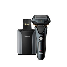 파나소닉 충전식 전기 면도기 ES-LV97 + 5중날 면도기 교체망 WES9173 기프트 패키지, 블랙, ES-LV97(면도기), WES9173(교체망)