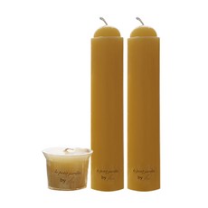 Lafirigarden 蜜蠟長蠟燭套組, 小茶燭, 1套