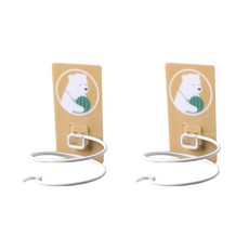 動物吹風機架, 北極熊, 2個