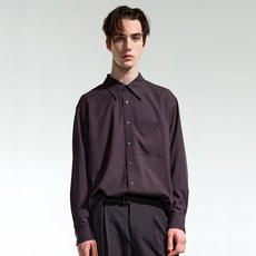 TNGT 세미 오버핏 오픈 백 슬릿 셔츠 TNSH1F701