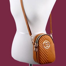 OMAR SHARIF 迷你手機斜背包 OS264, 芥末黃