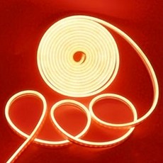 LSTORYMALL LED 霓虹燈藝術 Flex 燈串 6mm x 5m 12V, 紅色的