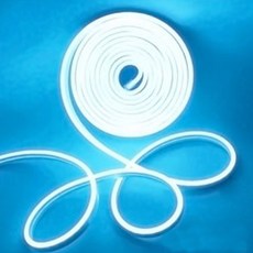 LSTORYMALL LED 霓虹燈藝術 Flex 燈串 6mm x 5m 12V, 冰藍色