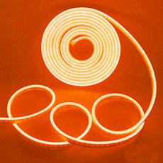 LSTORY MALL LED霓虹藝術軟燈條 6mm x 5m 12V, 橘色