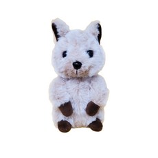 BYJULES 행복한 동물 울룰루 쿼카 인형, 21cm, 애쉬브라운, 1개