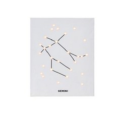 Scandipop 星座系列 DIY 帆布燈, 雙子座