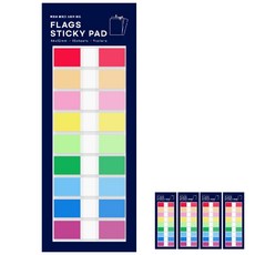 TUCO.B 9色旗幟索引便利貼, 5個