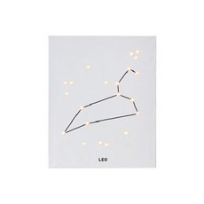 스칸디팝 별자리 시리즈 DIY 캔버스조명, 사자자리, 1개