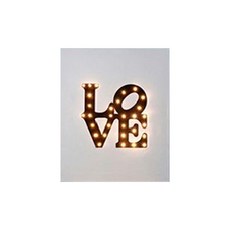 스칸디팝 랜드마크 시리즈 DIY 캔버스조명, 러브, 1개