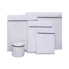 OHE 現代風洗衣機專用洗衣網袋 白色5件組, 1套