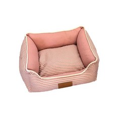 溫暖寵物緩衝床 床, 粉色的