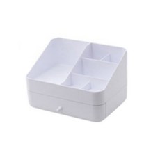 다쇼룸 커피 티백 정리함 겸용 다용도 화장품 보관함 2단, 1개