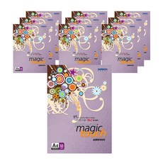 samwon PAPER 魔法觸控複印紙 M15 淺紫色 180g, 100張, A4