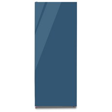 쿠잉전자 프리즘 글라스 서랍형 리버스 냉동고 방문설치, 네이비, BSF-175NR