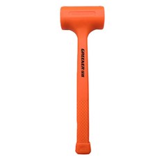 GREENER 橡膠錘子 橘色 337*52*99mm, 1個, KGW21081207