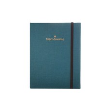 제이밀크 쁘띠 임신 초음파앨범 A6 바인더, 터키블루, 47매, 1개