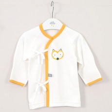 Dalpong 孩童狐狸印花長袖肚衣