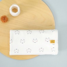 Dalpong 孩童狐狸印花包巾