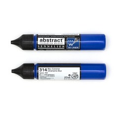 SENNELIER Abstrac Acric 3D 襯裡油漆 314 群青藍 2p, 27毫升, 1 種顏色