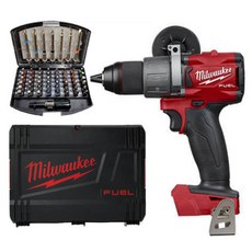 Milwaukee 無繩電鎚鑽驅動器裸工具 M18 FPD2-0X+協作驅動器鑽頭套組 55, 1套