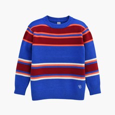 CURLYSUE 孩童彩色條紋毛衣CPW0GQTS54