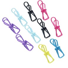 彩色曬衣夾, 10個