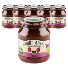 水果泥, 李子口味, 6罐, 120g