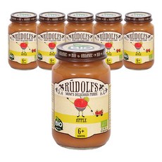 水果泥, 蘋果口味, 6罐, 190g