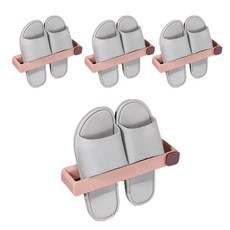 Razni室內鞋浴室鞋架, 粉色的, 4個