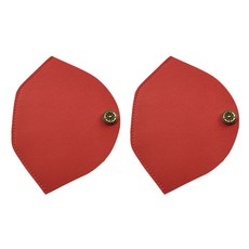 Yellowple優質皮革支架 紅色, 2個