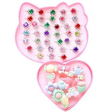 寶石造型戒指 36款+粉彩造型戒指 12款