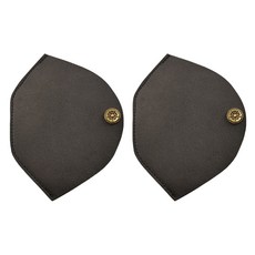 Yellopl 頂級皮革支架 黑色, 2個