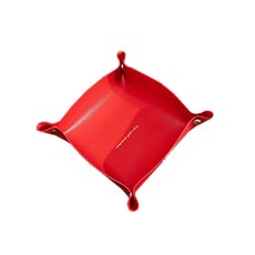 잇곰 악세서리 수납 가죽 트레이 세트, 1세트, 레드