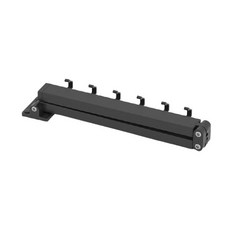 多功能折疊延伸壁掛式掛勾, 黑色的