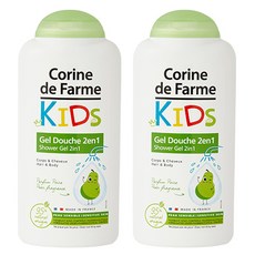 Corine de Farme 黎之芙 孩童洗髮沐浴露 西洋梨味, 250ml, 2瓶
