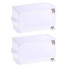 Roots 方形收納箱 32 x 28 x 15 cm 13L, 白色, 2個