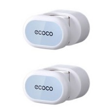 바이두루 접착식 다용도 밀대 홀더, 블루, 2개