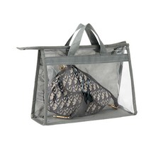 透明PVC包包防塵袋 灰色, 1件, 1個