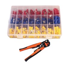 Billy's House 剝線鉗 壓接鉗 + 快速端子 400p 套組, 1套