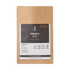 더치앤빈 싱글 오리진 멕시코 치아파스 로스팅원두, 프렌치프레스, 200g, 1개