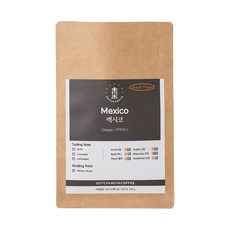 DUTCH&BEAN 墨西哥恰帕斯單品咖啡豆, 無研磨咖啡豆, 200g, 1包