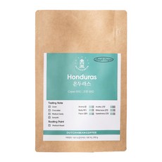 DUTCH&BEAN 宏都拉斯科潘SHG單品咖啡豆, 義式濃縮咖啡, 200g, 1包